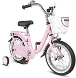 Kids Bike Bicycles Steel Frame Toddler Children Girls Bicycle 14 16 18 20 Inch with Training Wheel for 3 12 Years Old