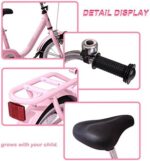 Kids Bike Bicycles Steel Frame Toddler Children Girls Bicycle 14 16 18 20 Inch with Training Wheel for 3 12 Years Old