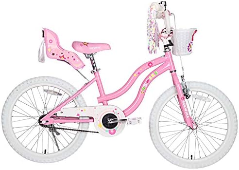 Kids Bike Steel Frame Children Bicycle Little Princess Style