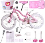 Kids Bike Steel Frame Children Bicycle Little Princess Style